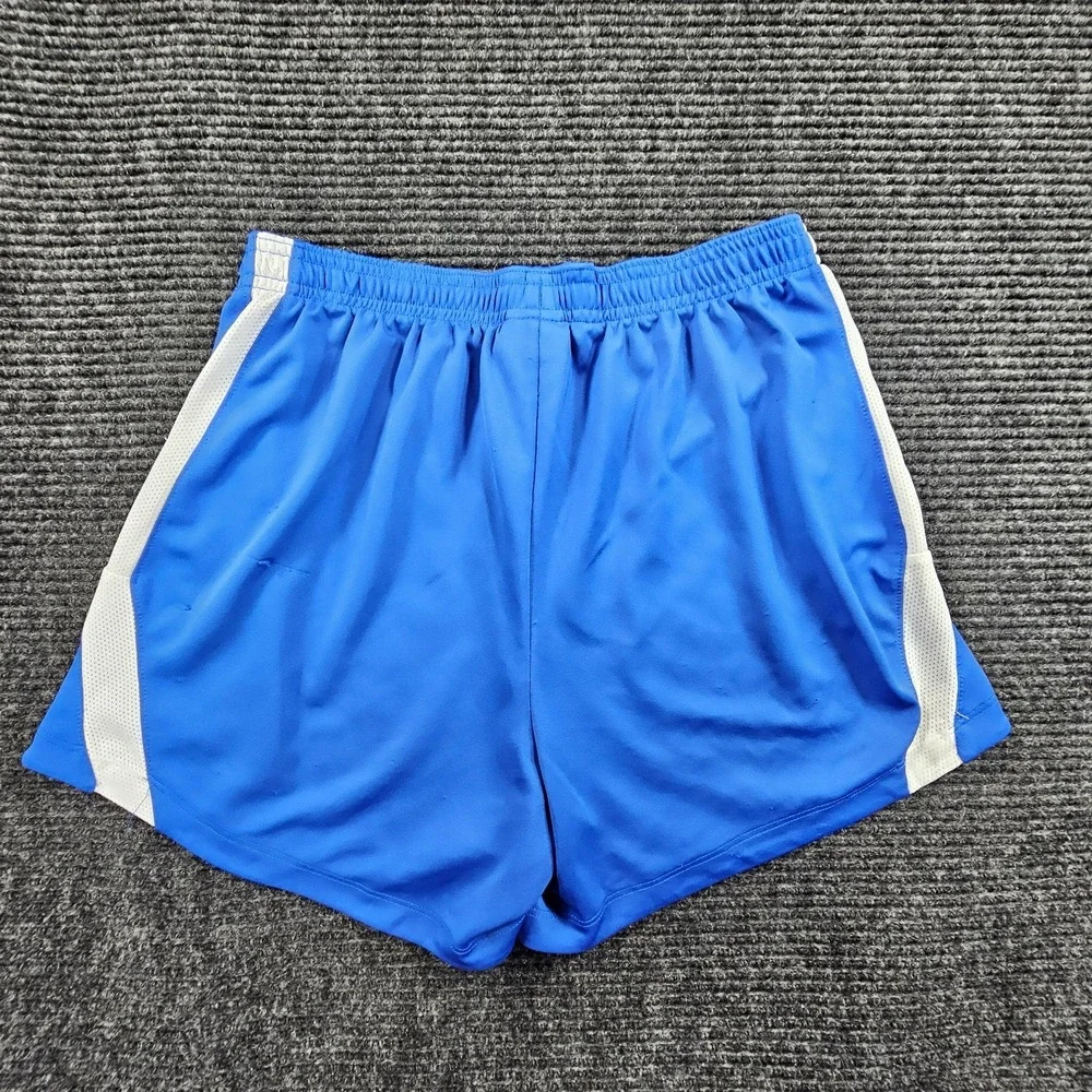Nike Running Shorts Womens Small Blue Dri-FIT Athletic Training 3in Inseam